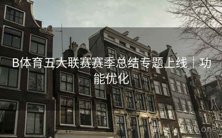 B体育五大联赛赛季总结专题上线｜功能优化