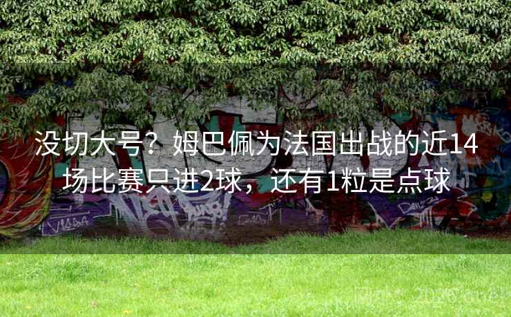 没切大号?姆巴佩为法国出战的近14场比赛只进2球,还有1粒是点球 没切大号?姆巴佩为法国出战的近14场比赛只进2球,还有1粒是点球