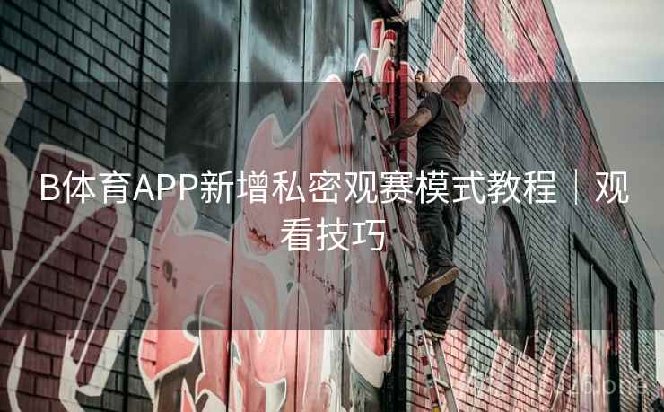 B体育APP新增私密观赛模式教程|观看技巧 B体育APP新增私密观赛模式教程|观看技巧